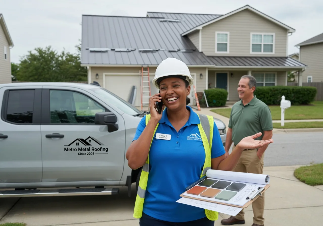 Storm Damage Metal Roof Repair in Falls Creek, PA